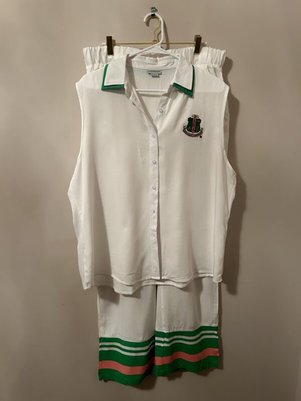 AKA White Pants Suit