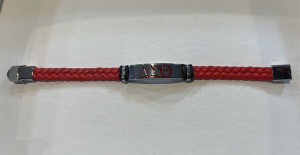 Delta Sigma Theta Woven Bracelet