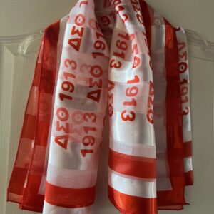 Delta Sigma Theta Scarf