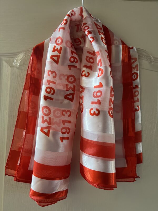 Delta Sigma Theta Scarf