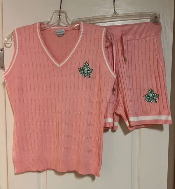 AKA top and shorts set