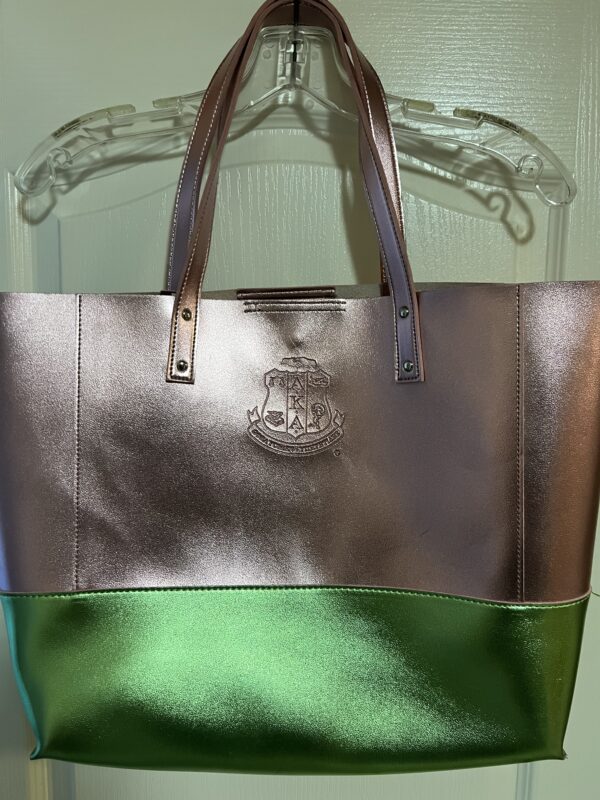 AKA Metallic Tote Bag