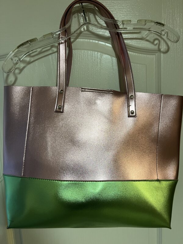 AKA Metallic Tote Bag - Image 2